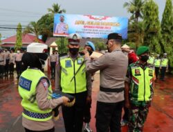 Polres Sinjai Laksanakan Apel Gelar Pasukan Ops Patuh 2022