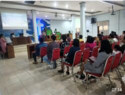 Personil Anggota Polsek Maluk Lakukan Pengamanan Ibadah jemaat Nasrani dan Katolik di Wilayah  Kecamatan Maluk