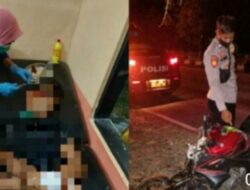 Polsek Plampang Amankan TKP Dan BB Laka Lantas Di Maronge