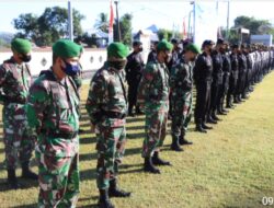 Polres KSB Laksanakan Apel Gelar Pasukan Operasi Patuh Rinjani 2022