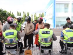 Operasi Patuh Rinjani 2022 Polres Lobar Dimulai, Jaring Sebanyak 101 Pengendara Roda Dua*