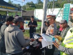 Wujudkan Masyarakat Tertib Berlalulintas Di Loteng, Satgas Operasi Patuh Rinjani 2022 Gencarkan Penling