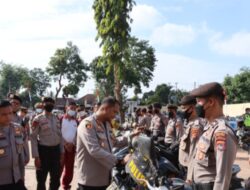 Jelang Pilkades Serentak, Kapolres Loteng Periksa Kesiapan Kendaraan Dinas