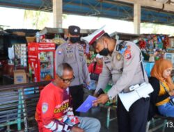 Satgas Preemtif Ops Patuh Rinjani Polres Sumbawa Berikan Himbau Tertib Berlalu Lintas*