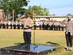 Kapolres Sumbawa Barat Pimpin Upacara HKN, Sampaikan Beberapa Penekanan Kepada Internal