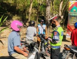 Sepekan Operasi Patuh Rinjani, Sat Lantas Polres Bima Kota Tegur 180 Pengendara