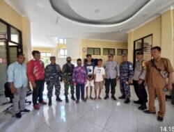 Polsek Kawasan Mandalika Koordinasi Pemulangan Dua Nelayan Asal NTT Yang Ditemukan Mengapung Di Laut