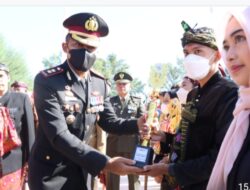 Dihari Jadinya Kabupaten Lombok Utara Polri Siap mendukung program Pemerintah menuju KLU Berbudaya ( berinopasi Bangkit Untuk Daerah Yang Sejahtera)