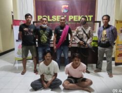 Dua Pelaku Special Curanmor Berhasil di Ringkus Timsus Polsek Pekat.