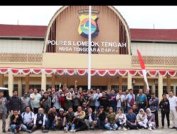 Kapolres Lombok Tengah Ajak Awak Media “Begibung”