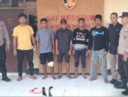 Tiga Pelaku Pengeroyokan HD di Ringkus Timsus Polsek Woja.