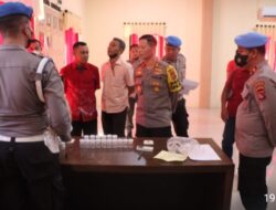 Polresta Mataram Gelar Arahan Pimpinan Dan Tes Urine Dadakan Terhadap 49 Personil