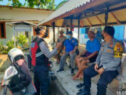 Ops Aman Nusa II Polresta Mataram Sosialisasi Vaksin Booster Kepada Peternak