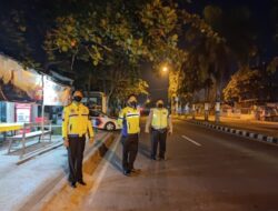 Cegah Balapan Liar, Sat Lantas Polresta Mataram Lakukan Hunting Sisir Titik Rawan Kamseltibcarlantas