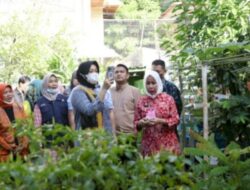 Tinjau Lorong Wisata di Jalan Sungai Pareman, Wawali Fatma Pastikan Kebutuhan Kelompok Tani Terpenuhi