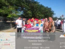 Siswa UPT SPF SDI Rappokalling II Makassar Ikuti Karnaval 1 Muharam 1444 H di Lapangan Karebosi