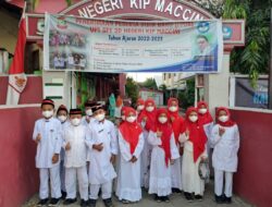 Siswa UPT SPF SDN KIP Maccini Makassar Ikuti Tahun Baru Islam 1 Muharram 1444 H di Lapangan Karebosi