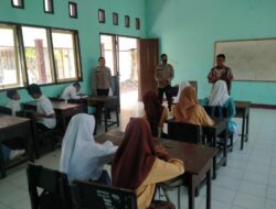 Sat Binmas Polres Sumbawa Barat Berikan Himbauan Prokes Dan Kenakalan Remaja