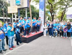 Wali Kota Danny Lepas Peserta Famwalk HUT-98 Perumda Air Minum Kota Makassar