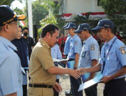 Sekda Makassar Pimpin Upacara Peringatan HUT-98 Perumda Air Minum Kota Makassar