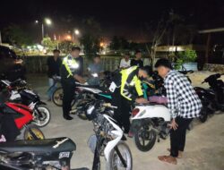 Tim Gabungan Polres Sumbawa Barat Amankan Pelaku Balap Liar di Kecamatan Taliwang, 23 Sepeda Motor Disita