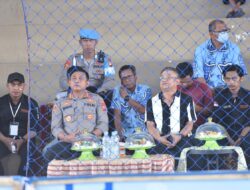 Kapolrestabes dan Dirut PDAM Makassar, Kompak membuka Futsal Competiton