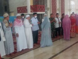 Wabup Pasangkayu Sambut Kedatangan 71 Orang Jama’ah Haji Kloter 18