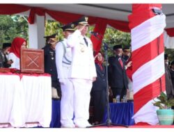 Warga Antusias Saksikan Upacara Peringatan Kemerdekaan RI, Dua Tahun Ini Terbatas Imbas Pandemi Covid 19.