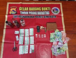 Transaksi Sabu dan Tramadol, 7 Warga Kota Bima Ditangkap Tim Cobra Bravo