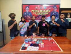 Sabu Kembali Makan Korban, 4 Warga Kota Bima Diciduk Tim Cobra Bravo