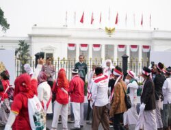 Di Acara Kirab Merah Putih, Kapolri Gelorakan Semangat Persatuan-Kesatuan Bangsa