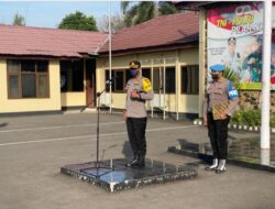 Pimpin Apel Pagi Hari Senin, Ini Penekanan Kapolres Dompu Kepersonil*