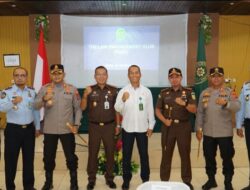 Bahas Tata Cara Persidangan, Kapolres Sumbawa Hadiri Rapat dengan APH
