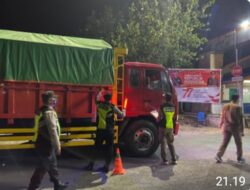 Polsek Kawasan Pelabuan Laut Lakukan Pemeriksaan Dokumen Kendaraan