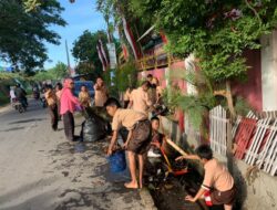 UPT SPF SDI Rappokalling II Makassar Gelar Kerja Bakti dan Senam Bersama