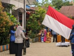 Semarakkan HUT RI Ke-77 UPT SPF SDI Bitoa Makassar Gelar Upacara Bendera