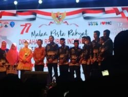 Semarakkan HUT RI Ke-77, Malam Pesta Rakyat Menghibur Warga di Kecamatan Tallo