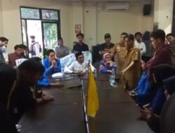 DPRD Kota Makassar Terima Aspirasi PMII, Tolak Kenaikan BBM Hingga Peninjauan Pembangunan Rel Kereta Api