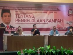 Anggota DPRD Kota Makassar Gelar Sosialisasi Perda Tentang Pengelolaan Sampah Pada Masyarakat