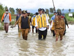 Bupati Indah Putri Indriani Dampingi Ditjen SDA Kementerian PUPR Adenan Rasyid Tinjau Beberapa Titik Banjir di Luwu Utara