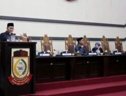 Rapat Paripurna, Wali Kota Makassar Paparkan Dua Ranperda