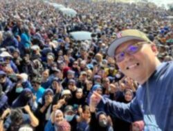 Wali Kota Danny Bakar Semangat Para Peserta “Jalan Sehat” NasDem