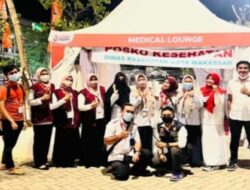 Dinkes Makassar Turunkan Tim Kesehatan Mobile di Lokasi F8