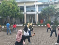 Disdik Kota Makassar Laksanakan Senam Pagi Bersama