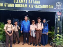 UPT SPF SDN Cenderawasih 1 Berkunjung Ke Pameran Alutsista di Pantai Losari