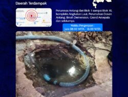 Pipa di Kecamatan. Manggala Bocor, PDAM Makassar Target Perbaikan Selesai Sore Ini