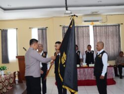 Kapolres Bima Kota Lantik Kelompok Sadar Masyarakat Bhayangkara Polres Bima Kota