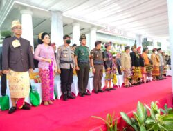 Wakapolres Lombok Tengah Hadiri Upacara HUT Kabupaten Lombok Tengah*