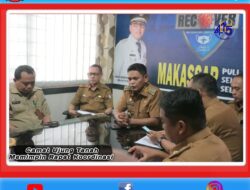 Camat Ujung Tanah Didampingi Sekcam Pimpin Rakor Bersama Para Lurah Bahas Penilaian Lomba Lorong UMKM dan Operasi Pasar Murah