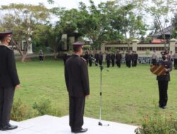 Irup Peringatan Hari Sumpah Pemuda, Wakapolres Lombok Utara Bacakan Amanat Menpora RI*